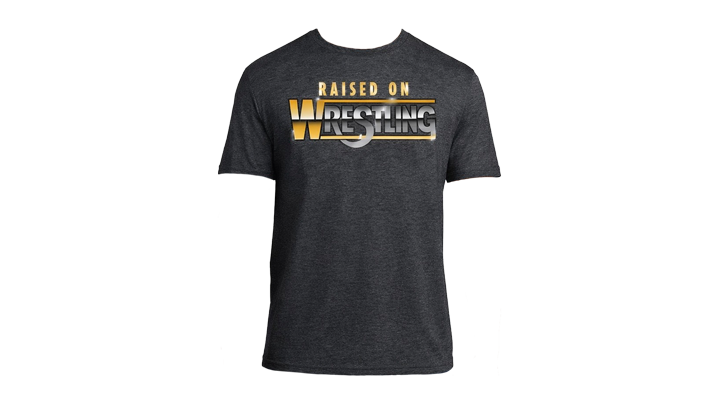Raised on Wrestling T-Shirt Image
